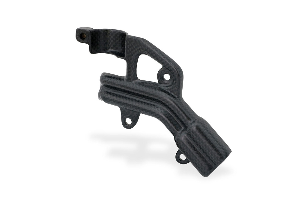[CNC-ZA308Y] Rear brake line protector carbon Ducati Streetfighter V4