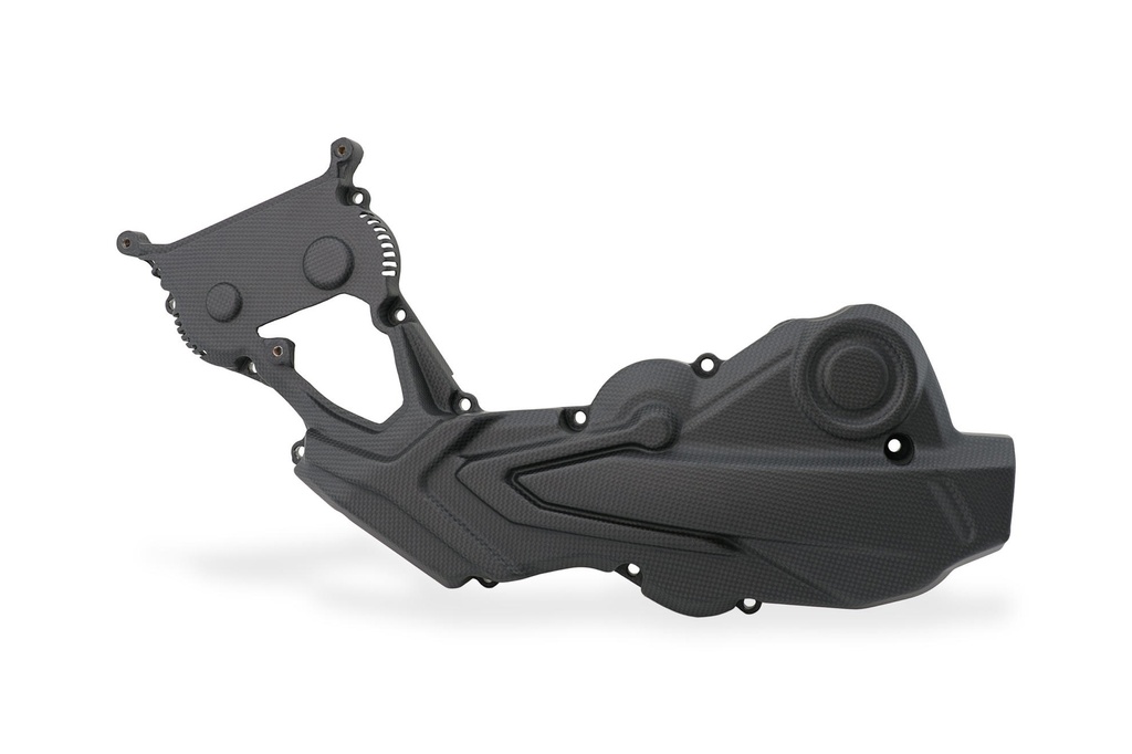 [CNC-ZA332Y] Belt cover horizontal cylinder Ducati Monster 937 - Carbon
