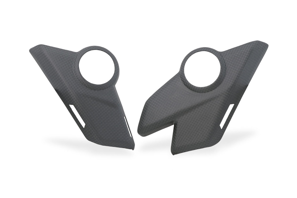 [CNC-ZA370Y] Frame side plates lower covers with holes carbon for Ducati Multistrada V4