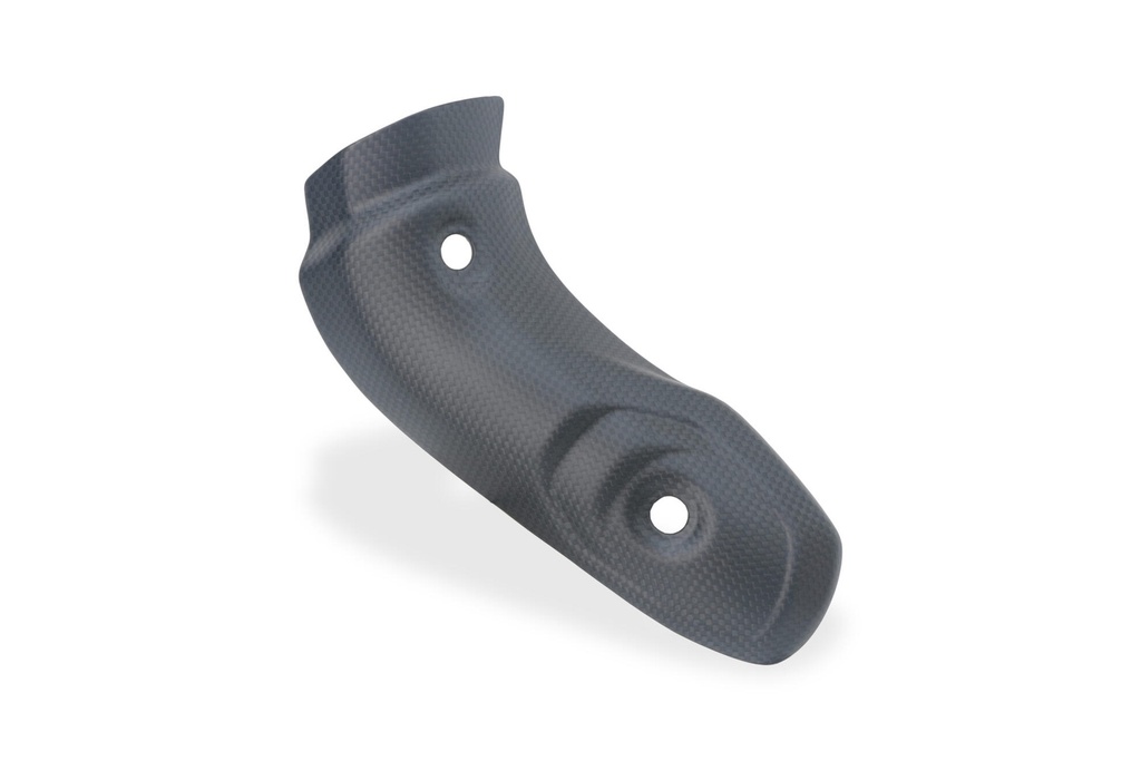 [CNC-ZA371Y] Exhaust lower pipes heat guard in carbon for Ducati Multistrada V4 MY2025