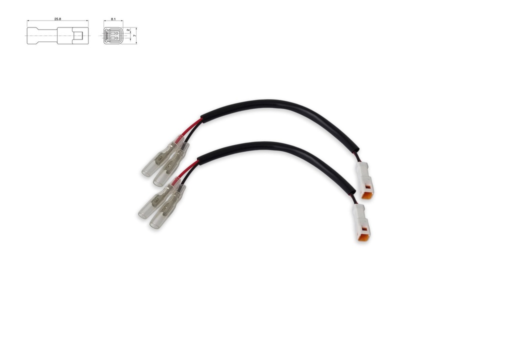 [CNC-CB006B] Indicators Cable Kit plugs for Ducati