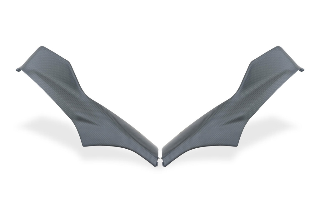 [CNC-ZA375Y] Carbon air conveyor side covers for Ducati Multistrada V4 MY2025