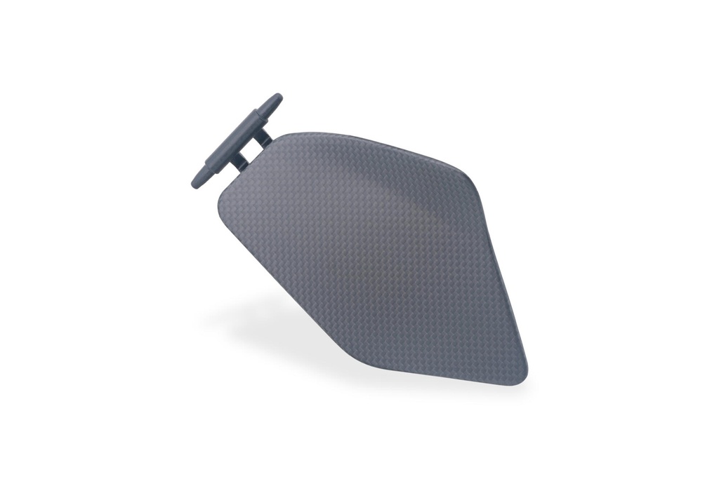 [CNC-ZA396Y] Right side flap in carbon for Ducati Multistrada V2 MY2025