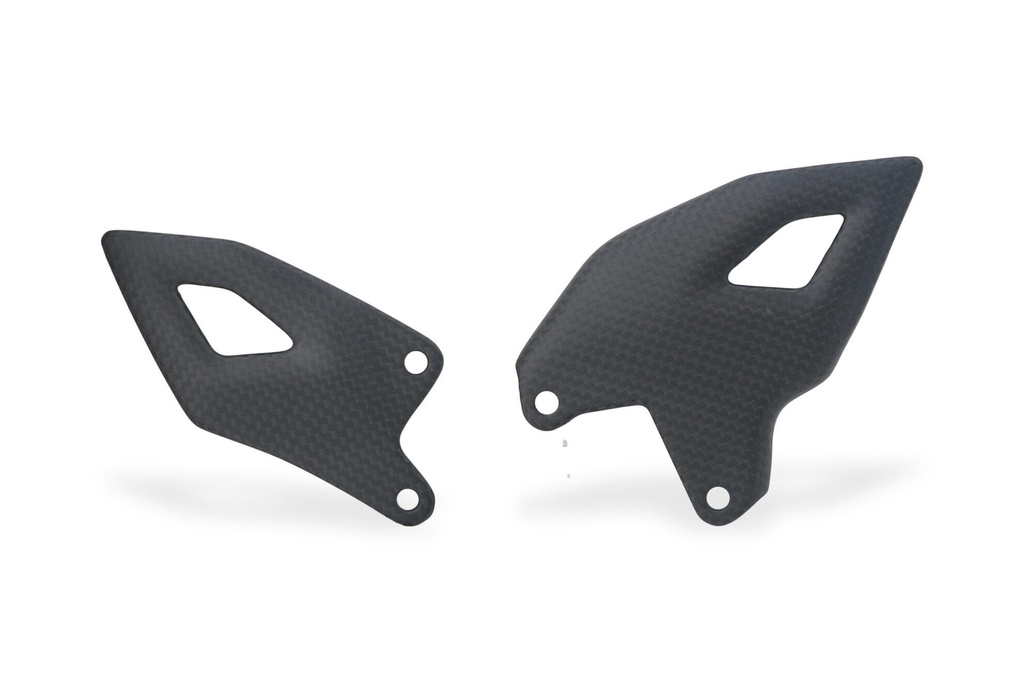 [CNC-ZA412Y] Heel guard kit Ducati Panigale V4 - Carbon
