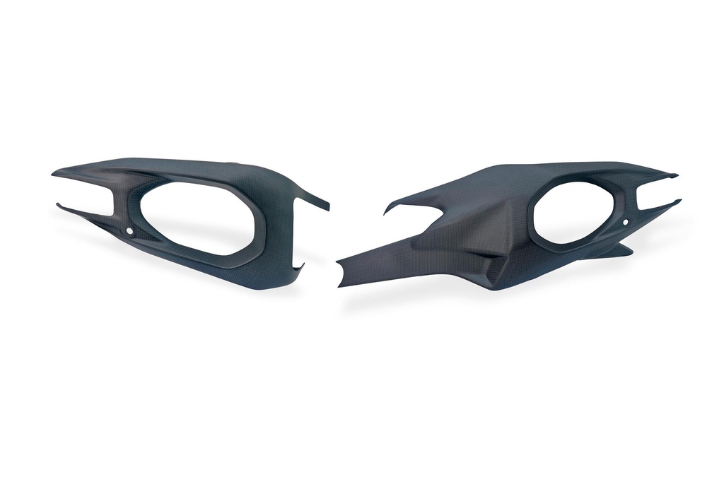 [CNC-ZA433Y] Carbon Swingarm Covers Left and Right – Ducati Panigale V4 / Streetfighter V4 2025