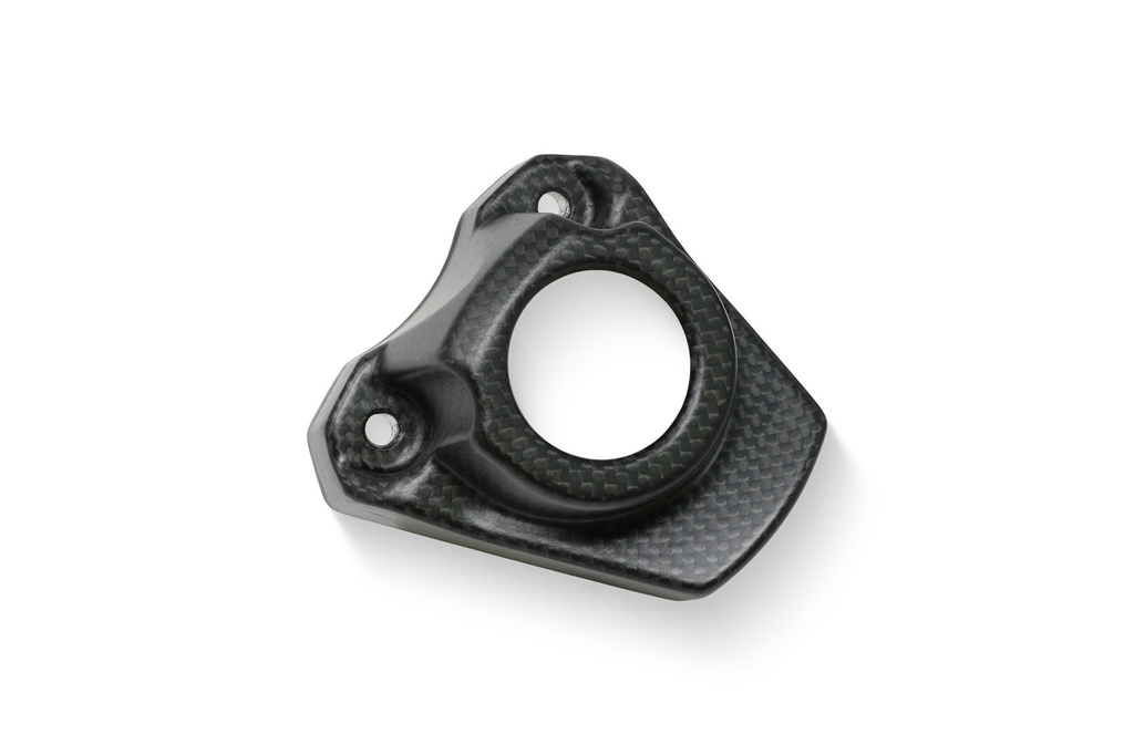 [CNC-ZA518Y] Ignition switch cover Ducati Hypermotard 821/939 - Carbon Matt