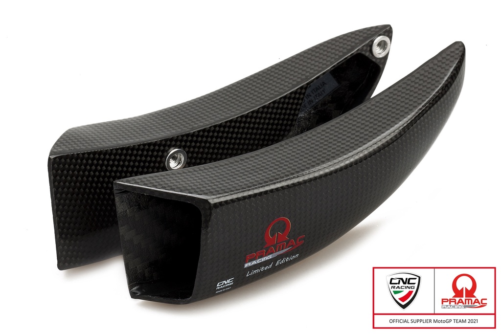 [CNC-ZA701YPR] GP DUCTS - Front brake cooling system Pramac Racing Lim. Ed. (Matte)