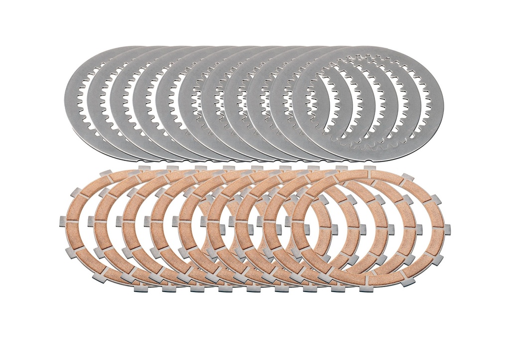 [CNC-CD001N] Clutch full disks kit replacement Master Tech 12 teeth sintered