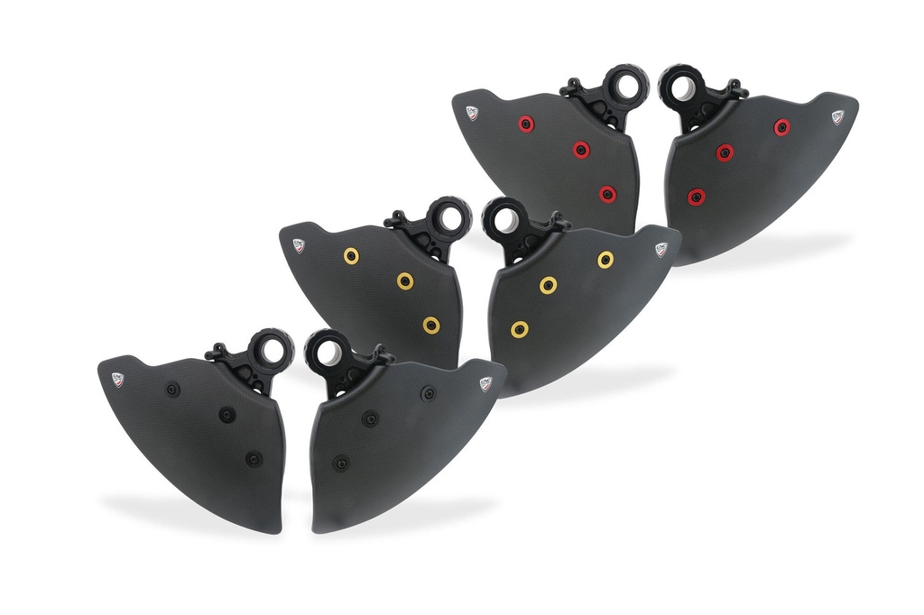[CNC-ZA753KB] GP Ducts EVO – Glossy Carbon Brake Cooling System – Ducati Multistrada V4 MY2025 (Black)