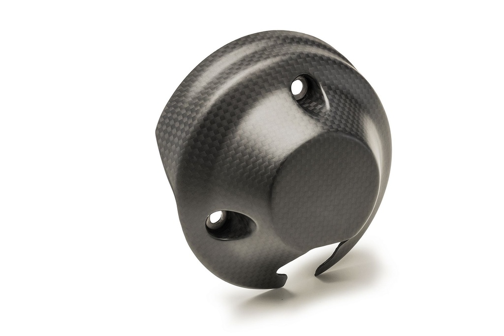 [CNC-ZA810Y] Dashboard lower cover - matt carbon Ducati Scrambler
