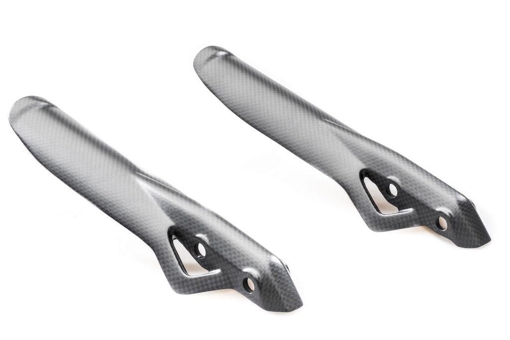 [CNC-ZA811Y] Front fork protection matt carbon Ducati Scrambler