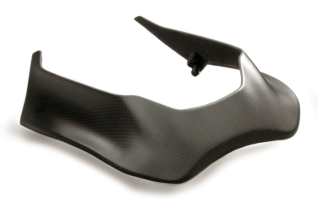 [CNC-ZA812Y] Fuel tank protection matt carbon Ducati Scrambler