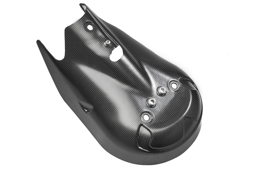 [CNC-ZA843Y] exhaust heat guard made from matte carbon for Ducati Panigale and Streetfighter