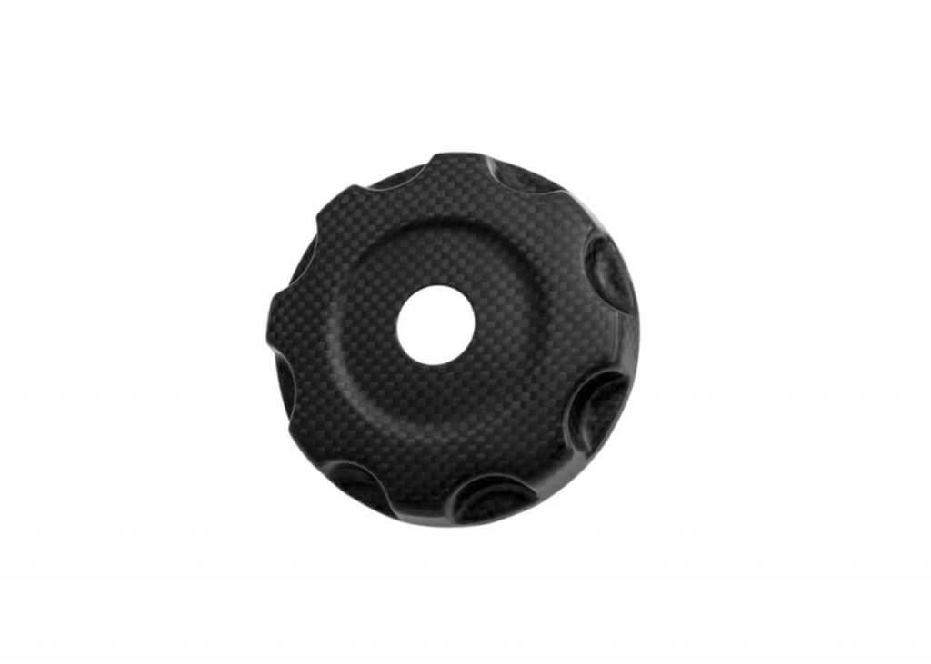 [CNC-ZA946Y] Cover fuel tank cap carbon Ducati Hypermotard