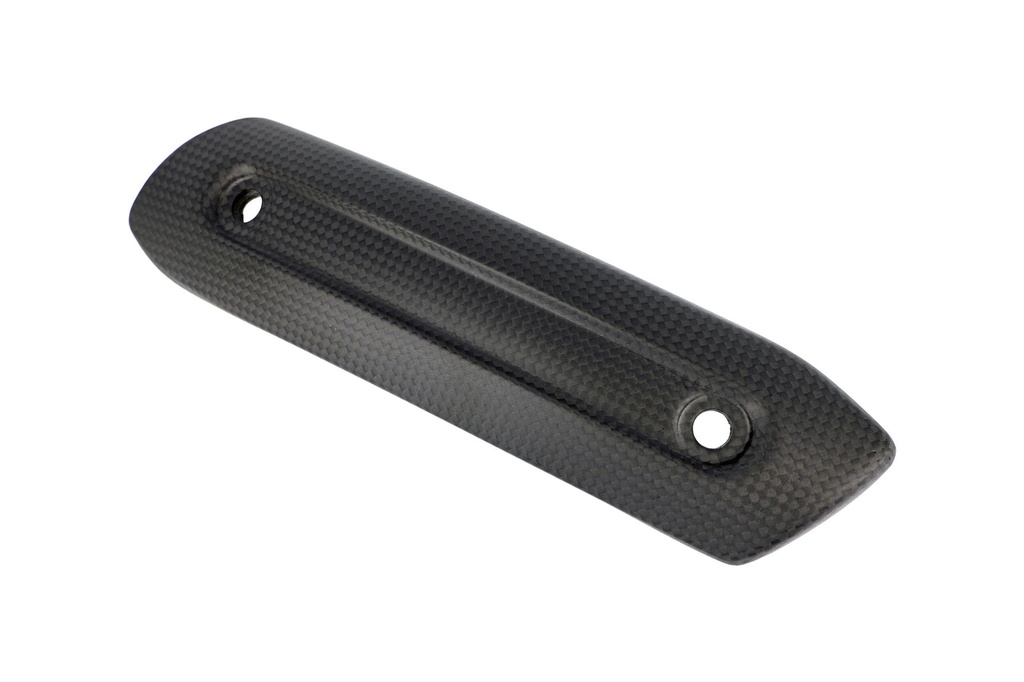 [CNC-ZA975Y] Exhaust pipe heat guard Ducati - matt carbon