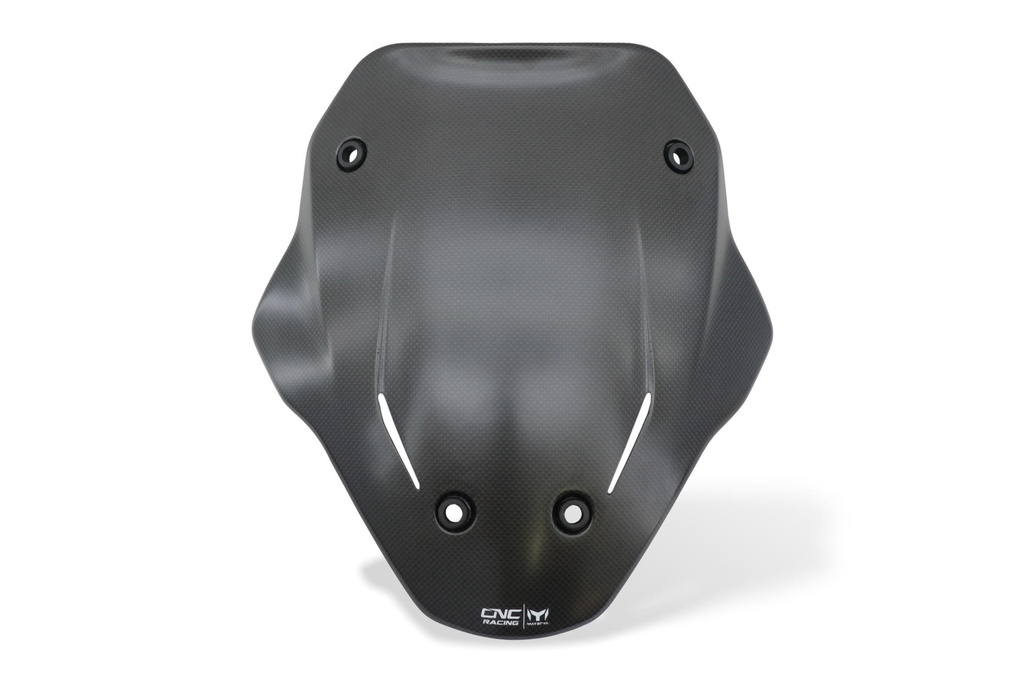 [CNC-ZA989K] Sport screen Ducati Multistrada V4 - Carbon (Glossy)