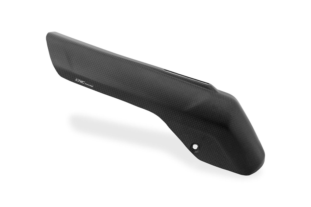 [CNC-ZA998Y] Exhaust silencer Akrapovic heat guard Ducati Multistrada V4 - Carbon (Matte)