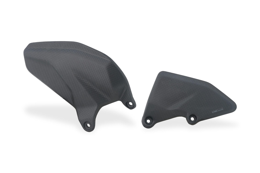 [CNC-ZA999Y] Heel guard kit Ducati Multistrada V4 - Carbon