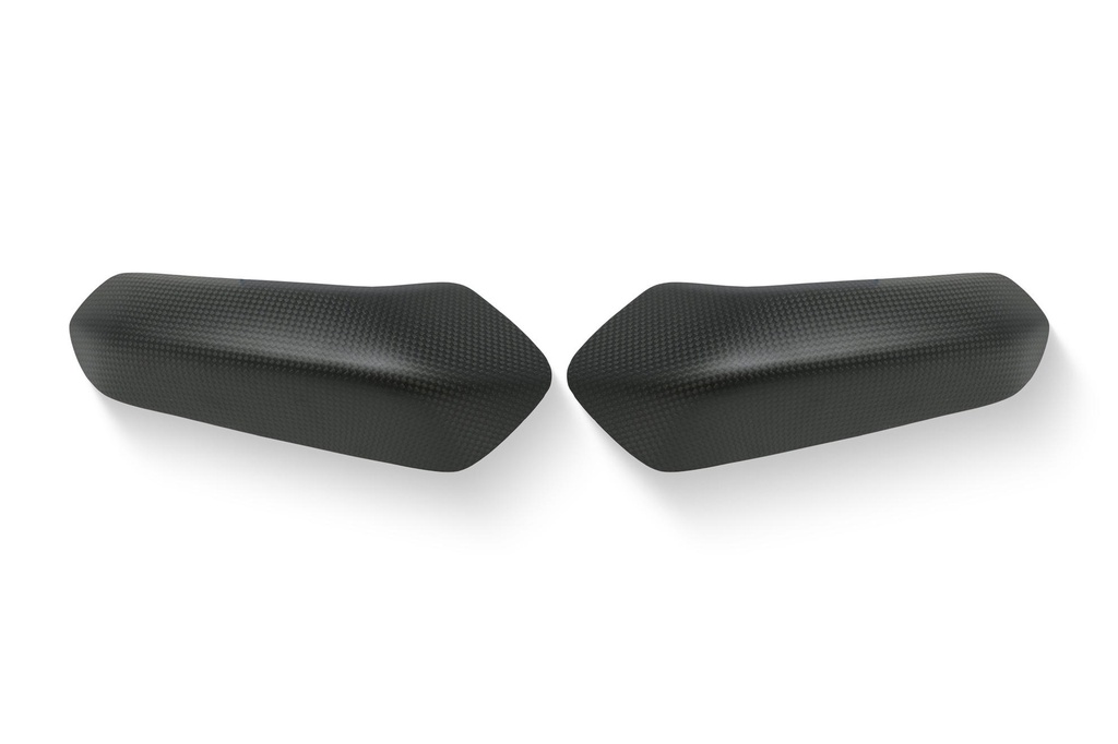 [CNC-ZP104Y] Fuel tank slider Carbon/Kevlar (Matte)