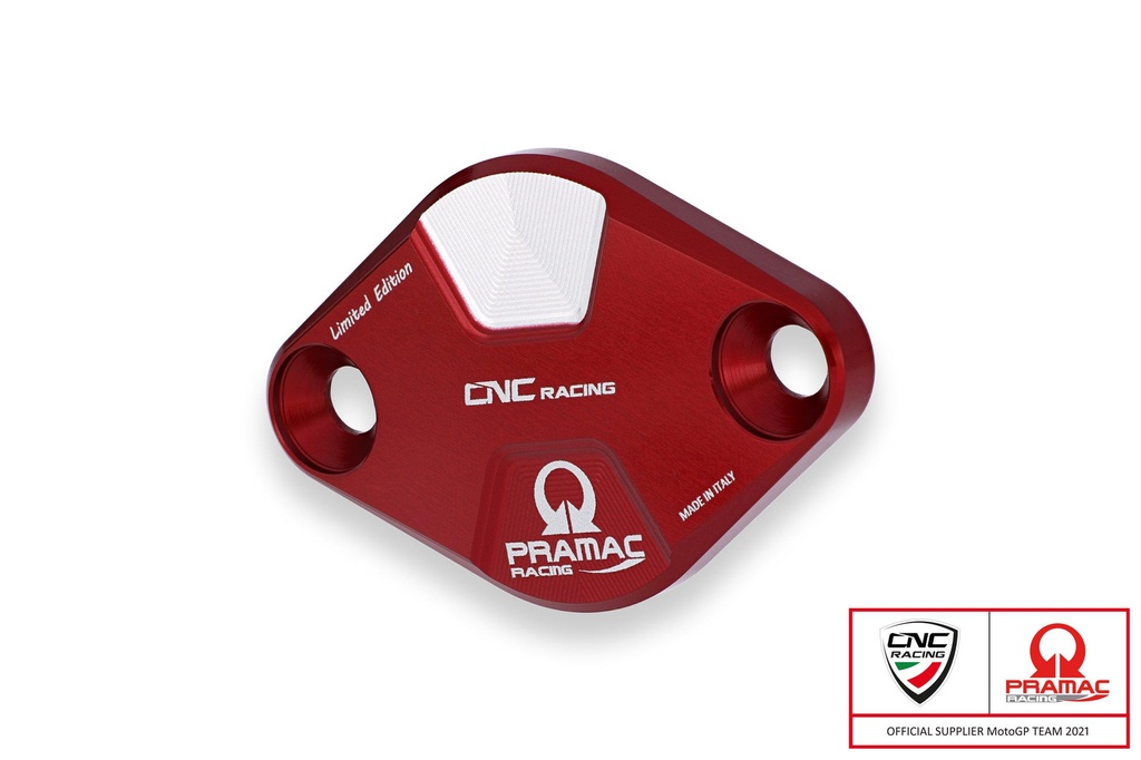[CNC-CF266RPR] Timing inspection cover for Ducati - Pramac Racing Limited Edition (Red)