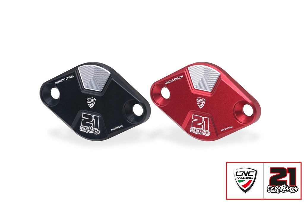 [CNC-CF266BTB] Timing inspection cover Ducati - Troy Bayliss Limited Edition (Black)