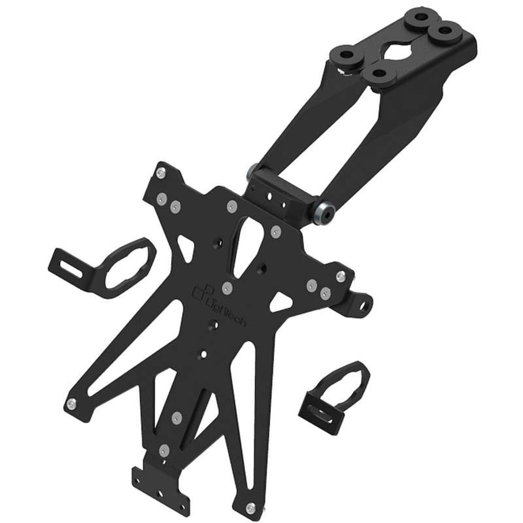 [LT-TARKA215B2] Adjustable License Plate Holder for Kawasaki (NeroB2)