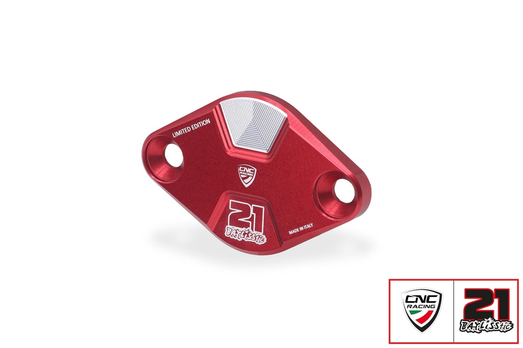 [CNC-CF266RTB] Timing inspection cover Ducati - Troy Bayliss Limited Edition (Red)