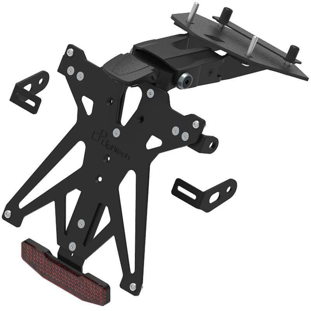 [LT-KTARBM211A1] Adjustable License Plate Holder Kit for Bmw (NeroA1)