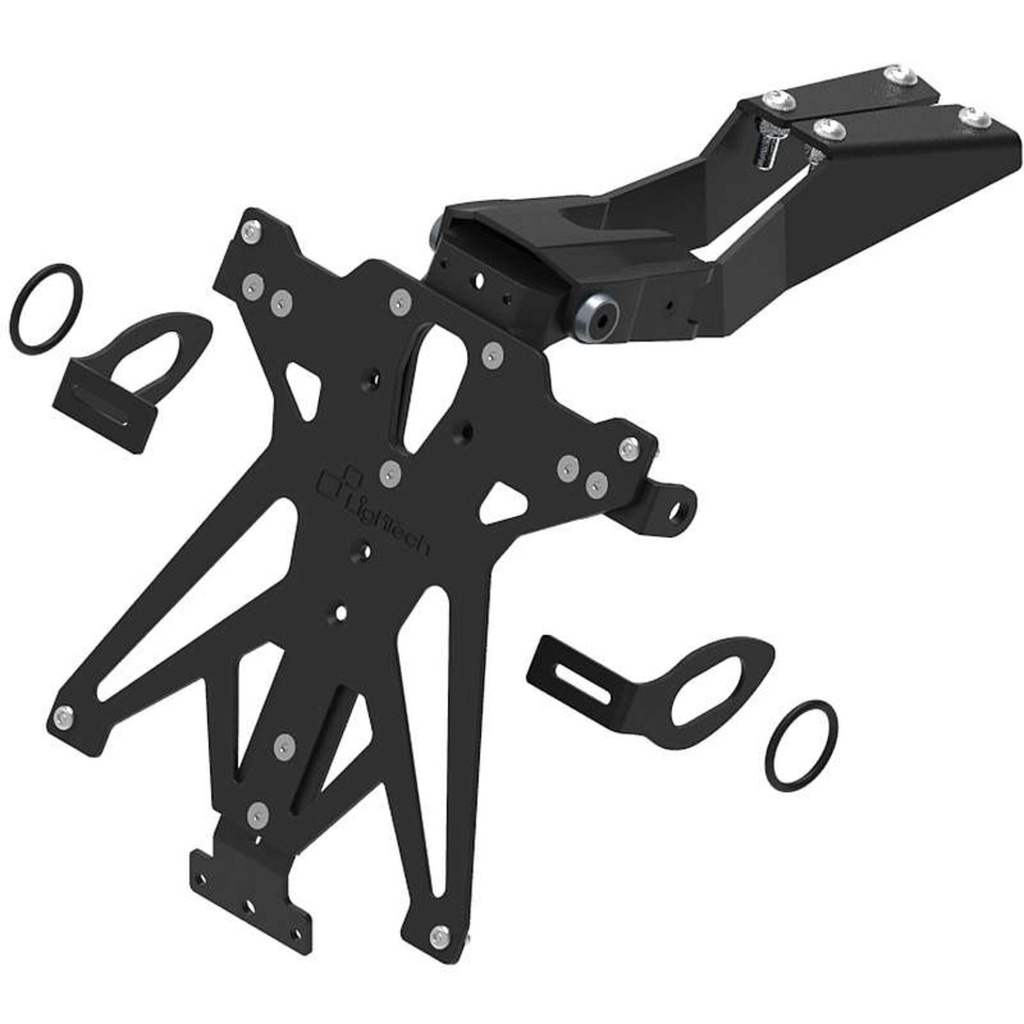 [LT-TARHO223A1] Adjustable License Plate Holder for Honda (NeroA1)