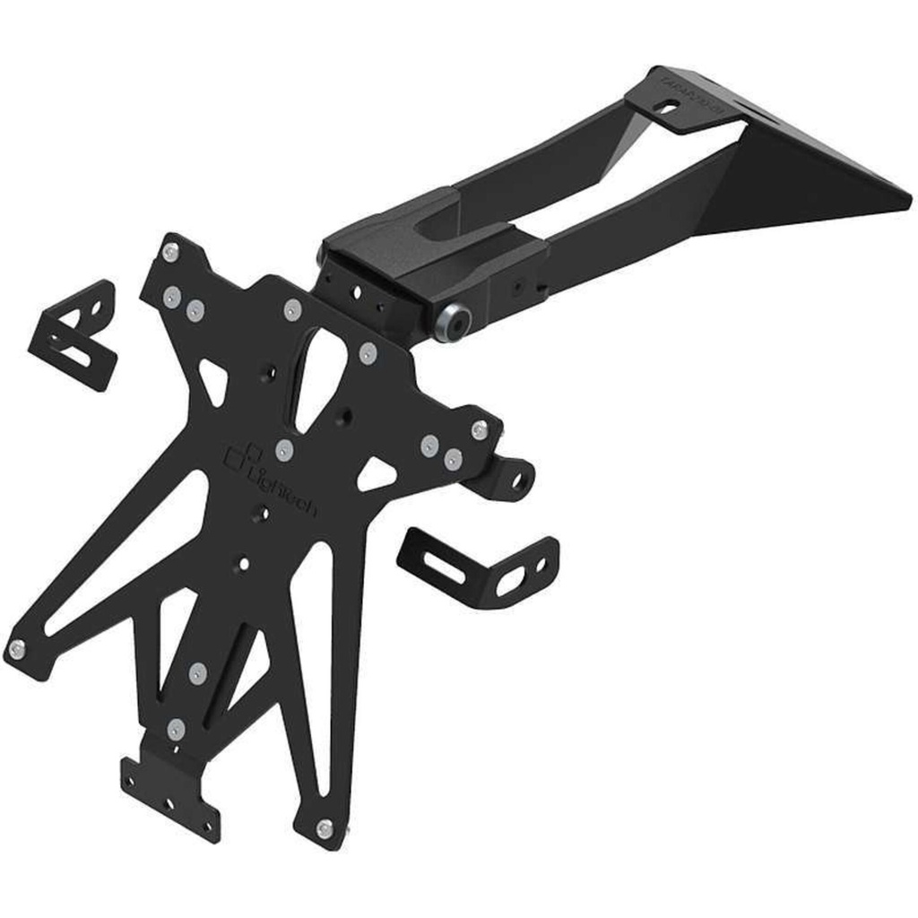 [LT-TARAP210A1] Adjustable License Plate Holder for Aprilia (NeroA1)