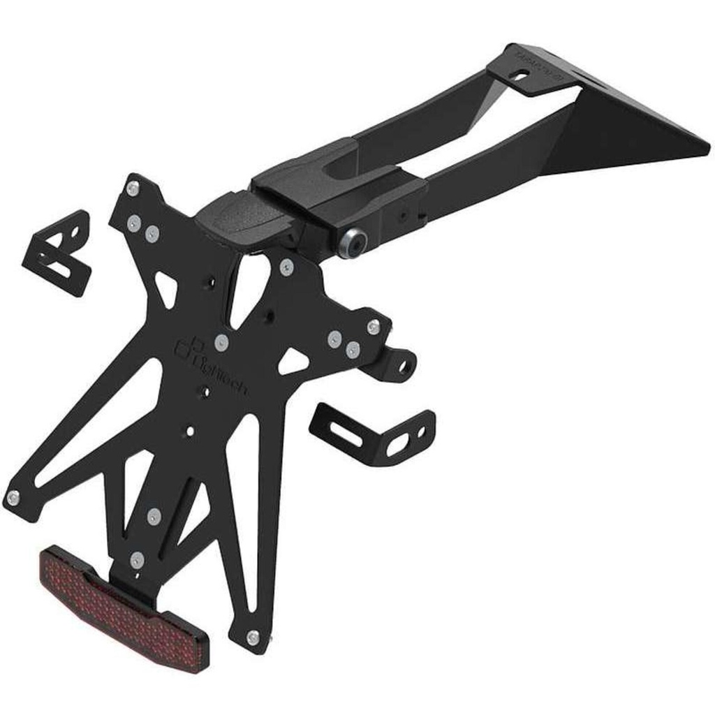 [LT-KTARAP210A3] Adjustable License Plate Holder Kit for Aprilia (NeroA3)