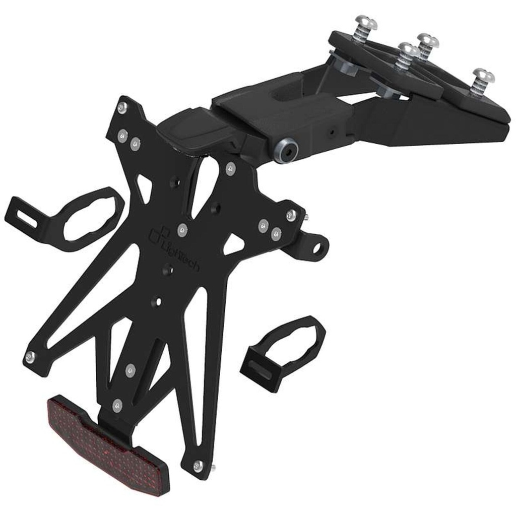 [LT-KTARKA228A3] Adjustable License Plate Holder Kit for Kawasaki (NeroA3)