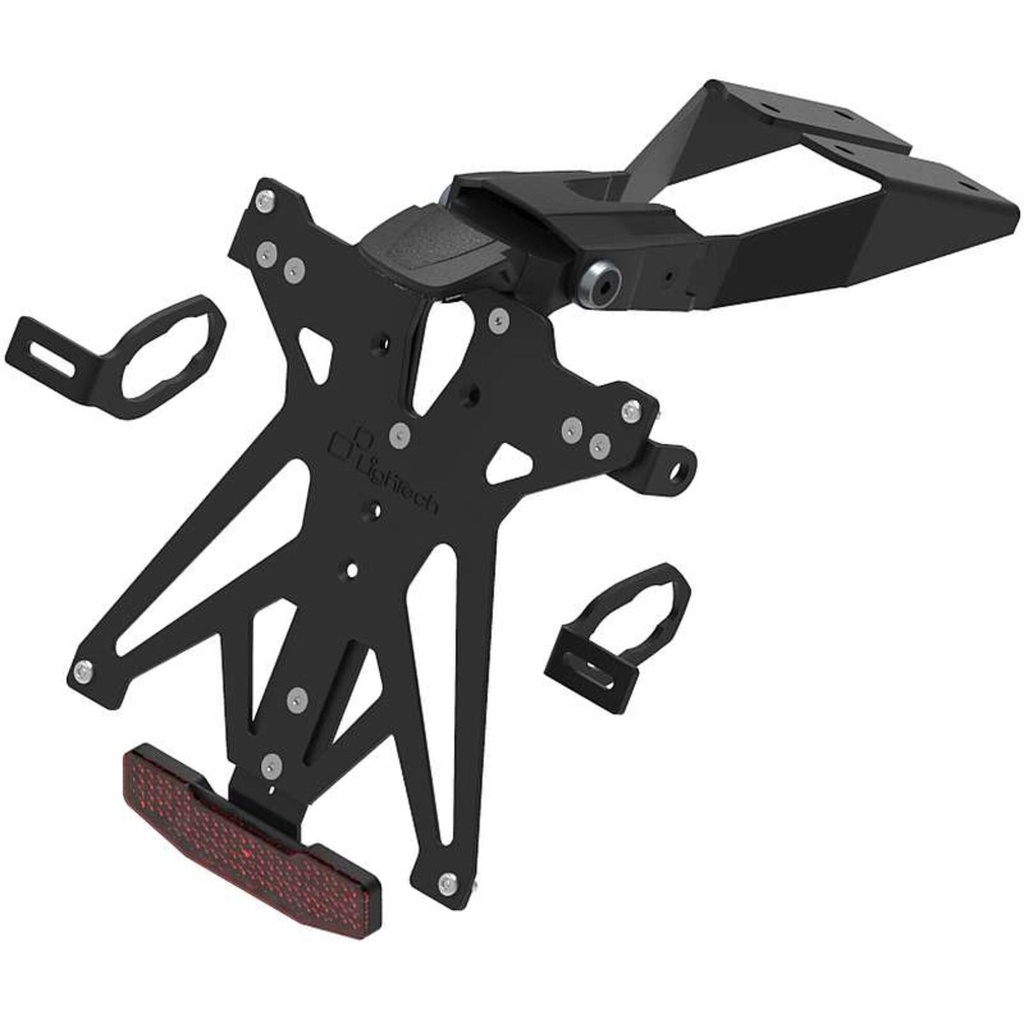 [LT-KTARKA227A1] Adjustable License Plate Holder Kit for Kawasaki (NeroA1)