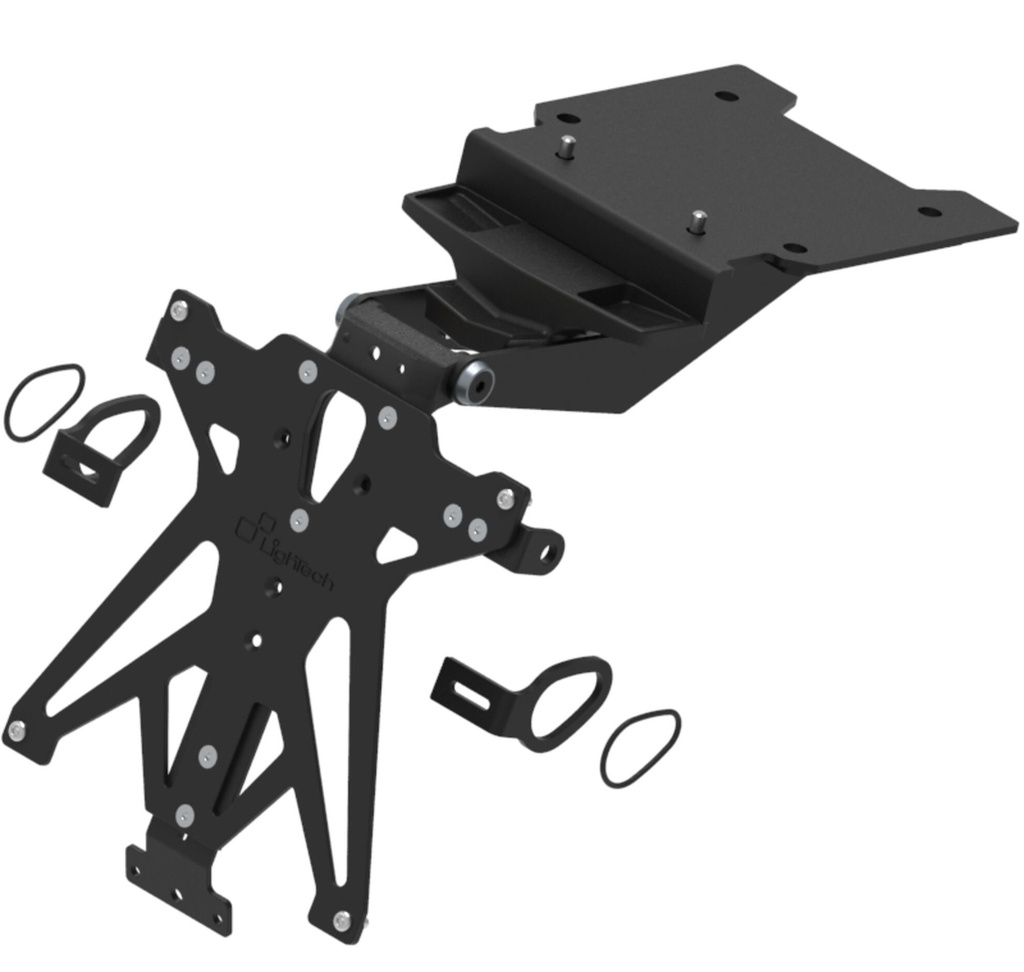 [LT-TARYA236B3] Adjustable License Plate Holder for Yamaha (NeroB3)