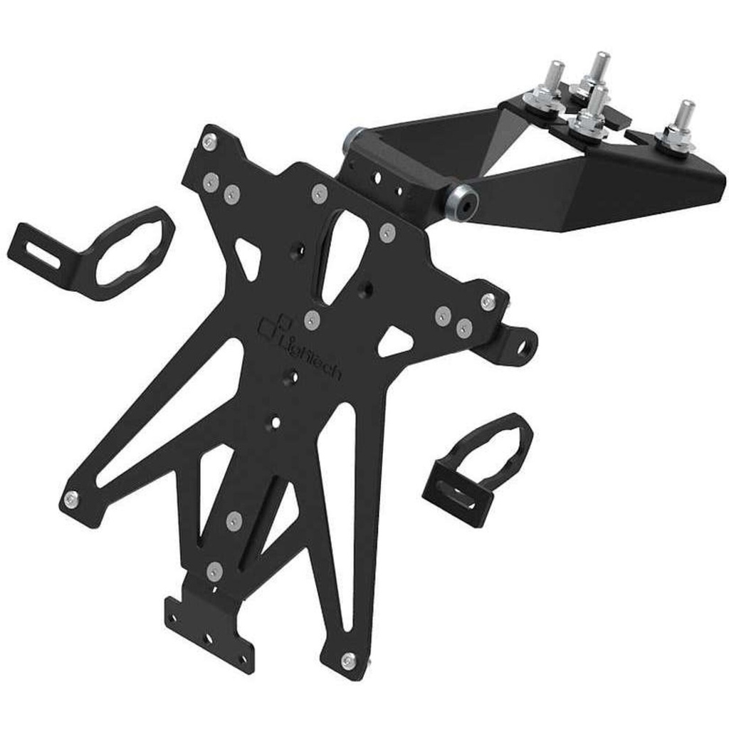 [LT-TARKA224B3] Adjustable License Plate Holder for Kawasaki (NeroB3)