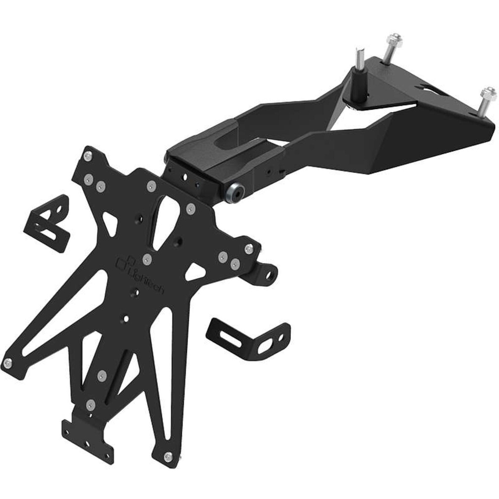[LT-TARAP213B3] Adjustable License Plate Holder for Aprilia (NeroB3)