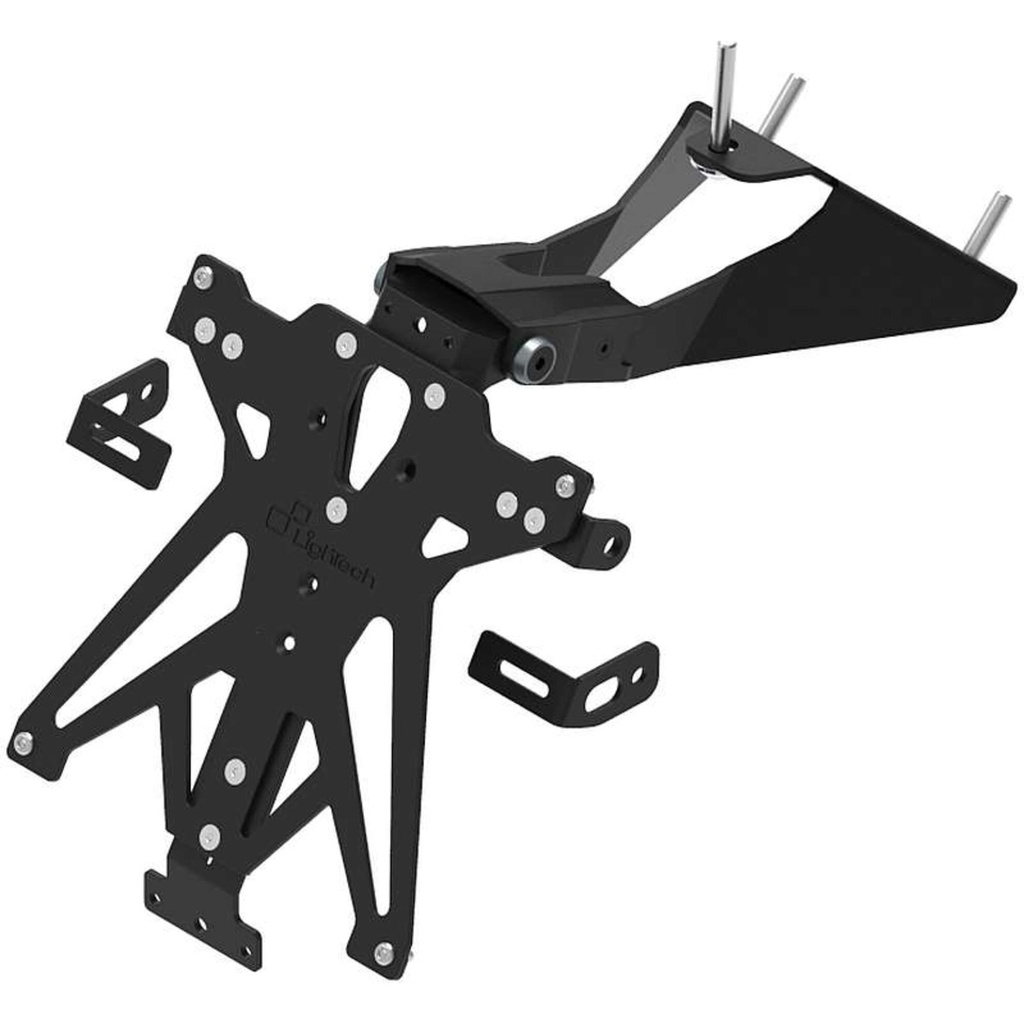 [LT-TARAP212A1] Adjustable License Plate Holder for Aprilia (NeroA1)