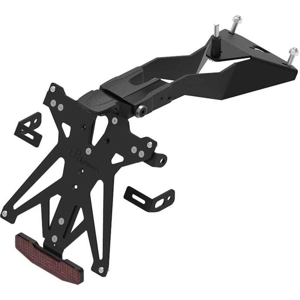[LT-KTARAP213B3] Adjustable License Plate Holder Kit for Aprilia (NeroB3)