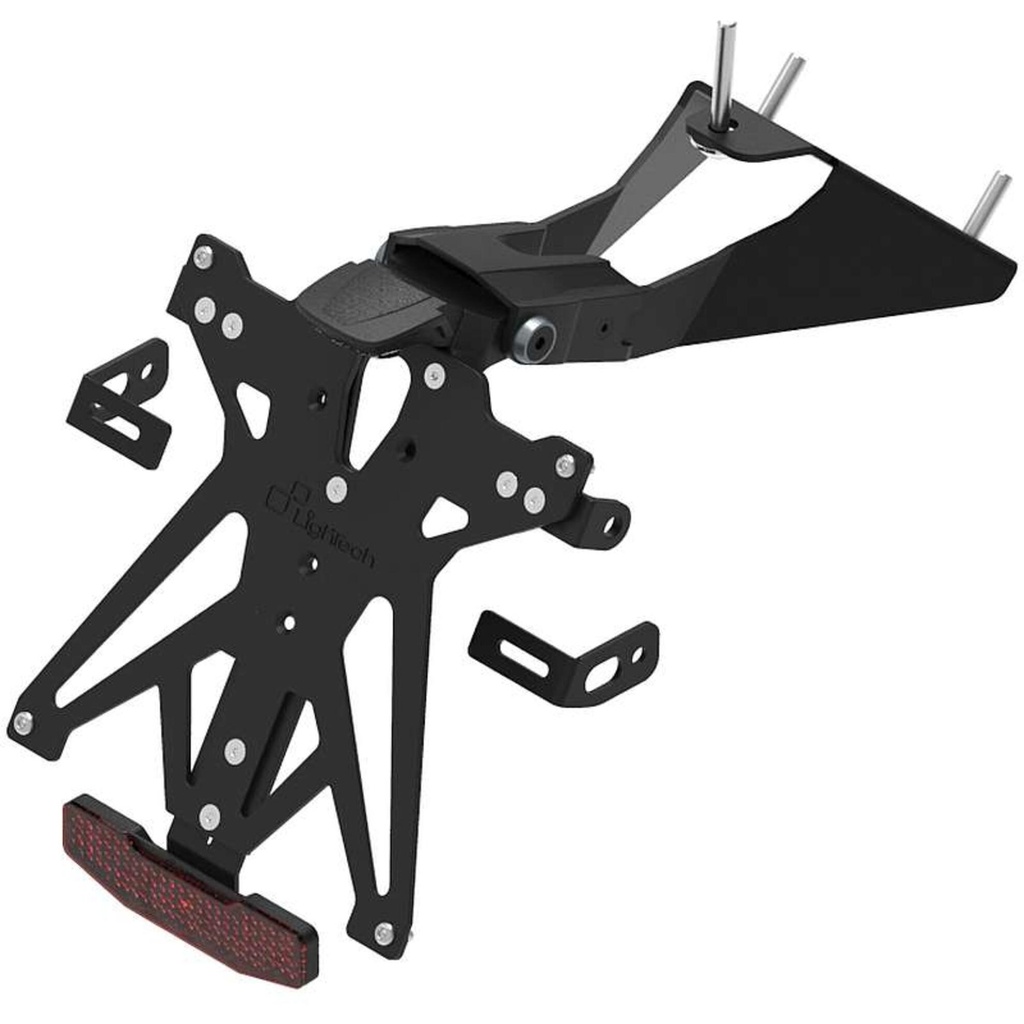 [LT-KTARAP212A1] Adjustable License Plate Holder Kit for Aprilia (NeroA1)