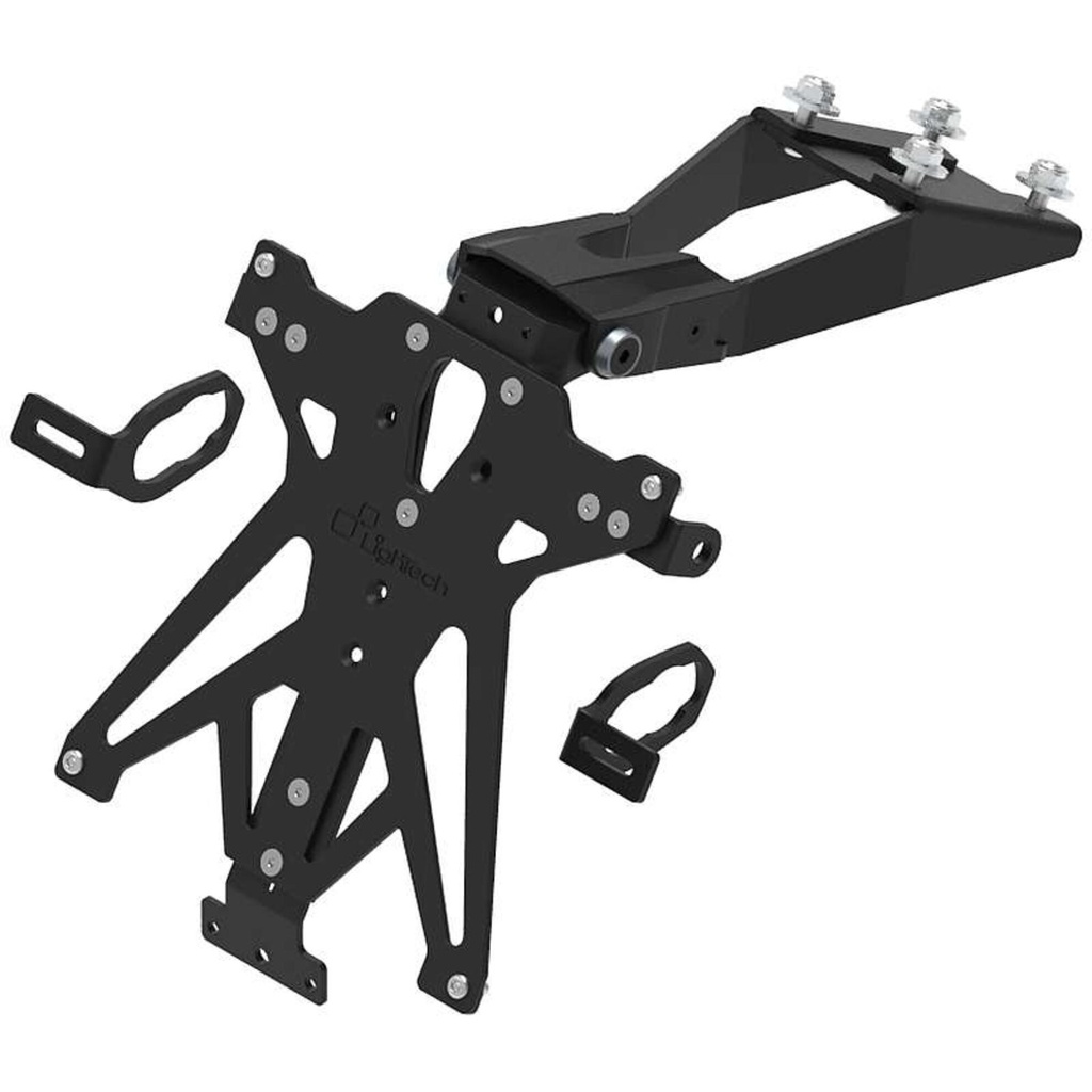 [LT-TARKA229A1] Adjustable License Plate Holder for Kawasaki (NeroA1)