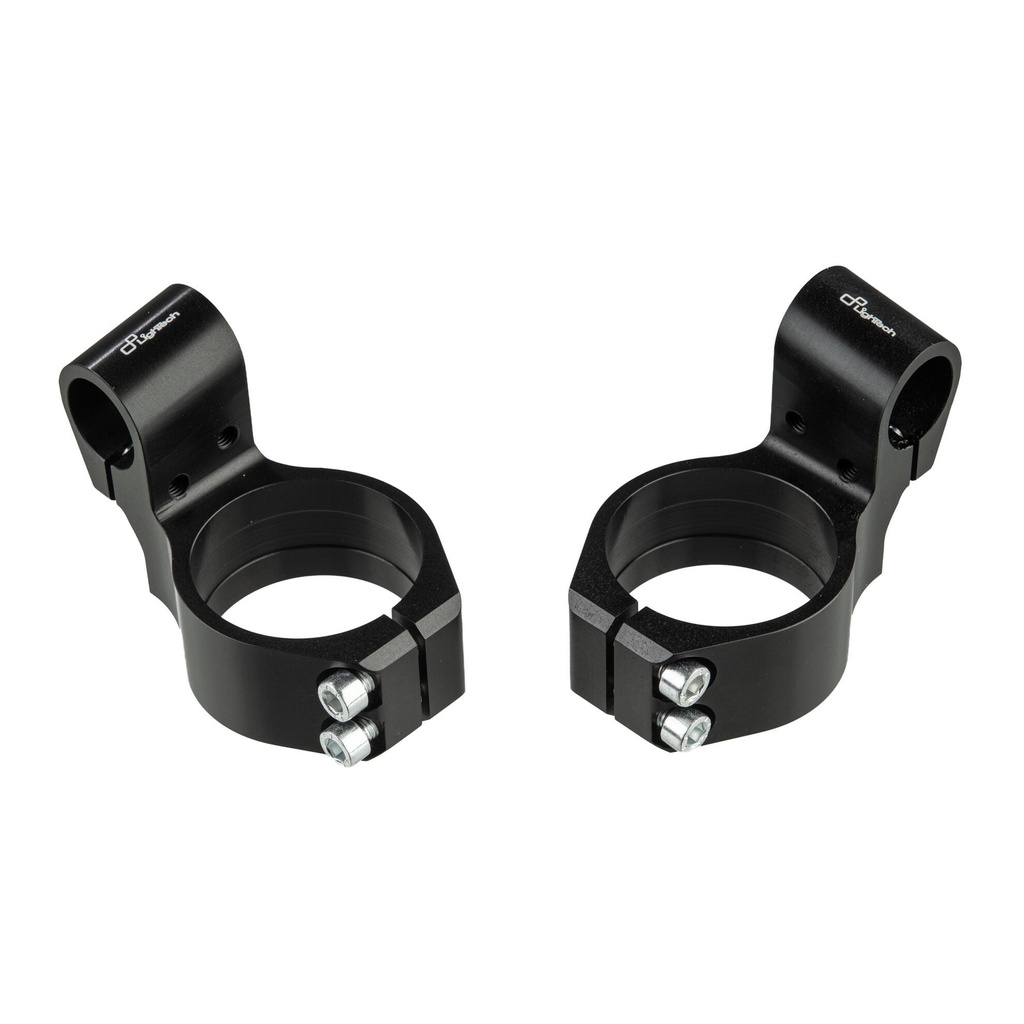 [LT-CLP502040] Pair of Handlebar Cuffs Ø50 Dffset 40 Inclination 6.5° for Honda, Kawasaki, Yamaha