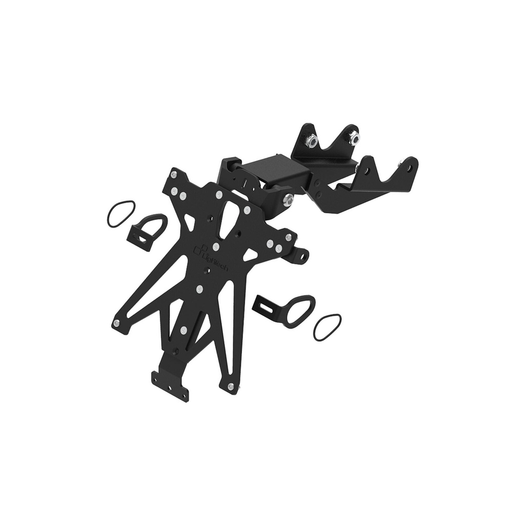 [LT-TARYA138B3] Adjustable License Plate Holder for Yamaha (NeroB3)