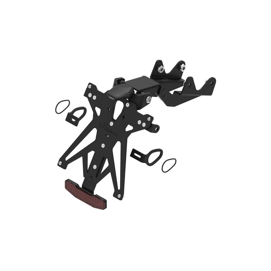 [LT-KTARYA138A1] Adjustable License Plate Holder Kit for Yamaha (NeroA1)