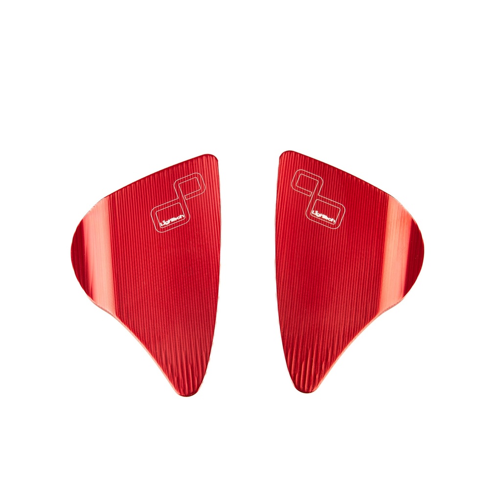 [LT-SPE134ROS] Pair Mirror Block-Off Plates for Yamaha (Rosso)