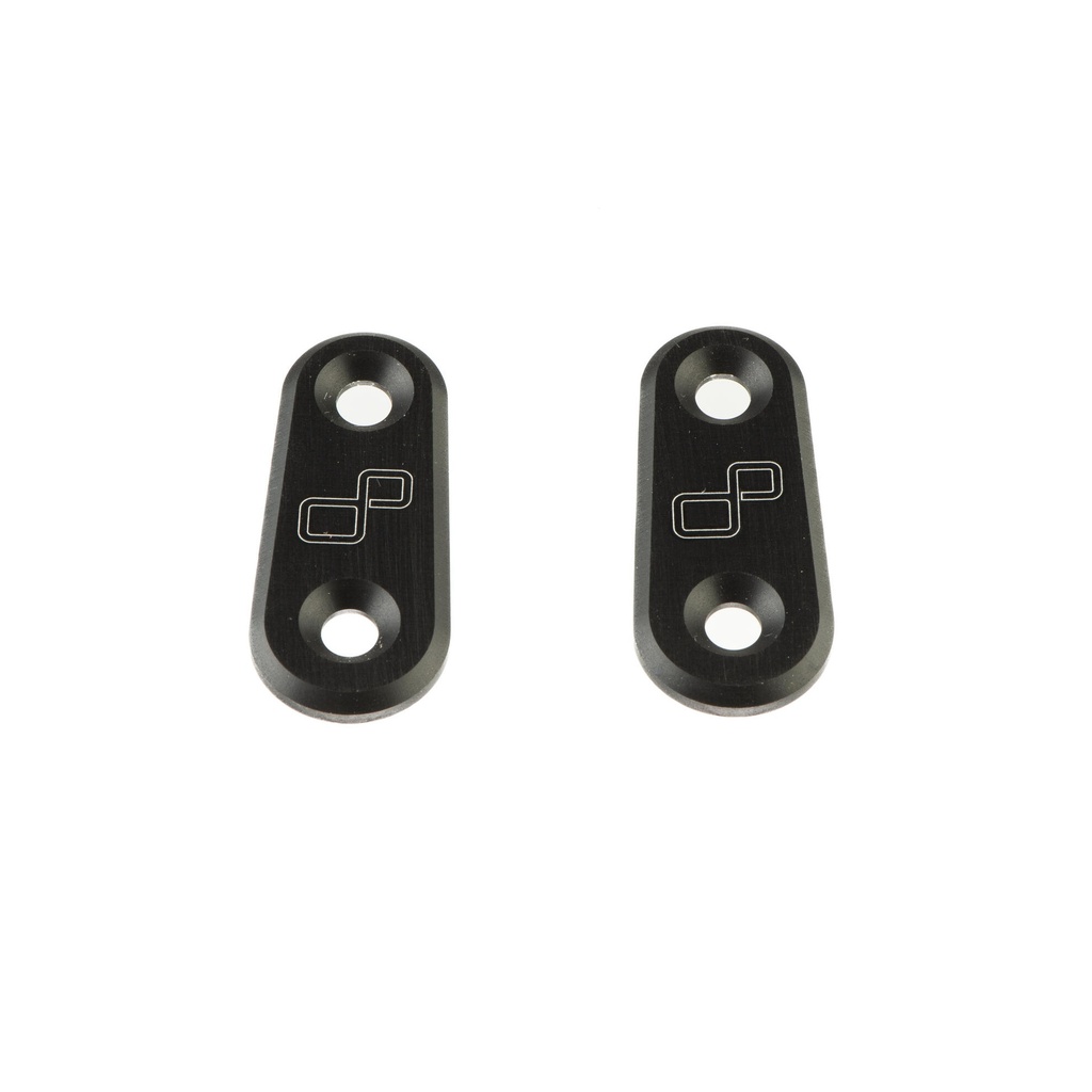 [LT-SPE133NER] Pair Mirror Block-Off Plates for Ducati