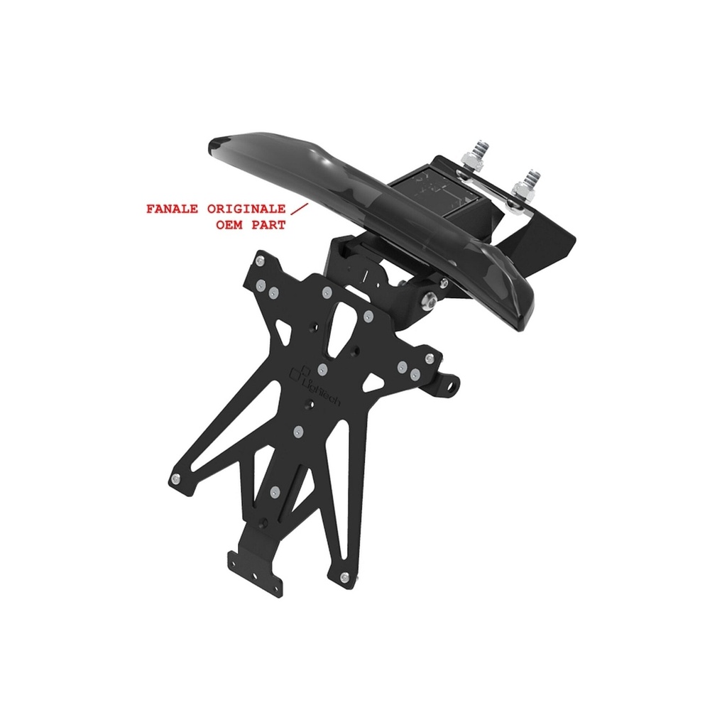 [LT-TARCF103B1] Adjustable License Plate Holder for CFMoto (NeroB1)