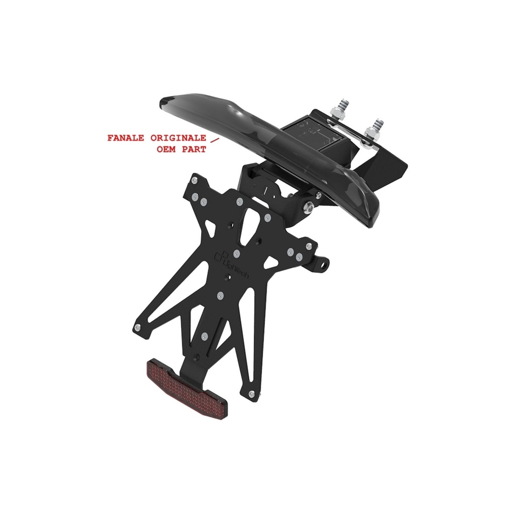 [LT-KTARCF103A1] Adjustable License Plate Holder Kit for CFMoto (NeroA1)